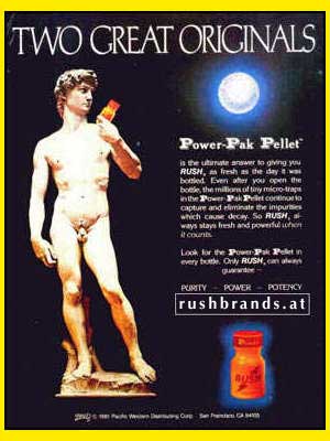 Klassische Rush Werbung!